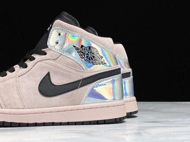 Rep Husky Dirty Mid Iridescent 1 Jordan Powder Air (W) BQ6472-602 0726
